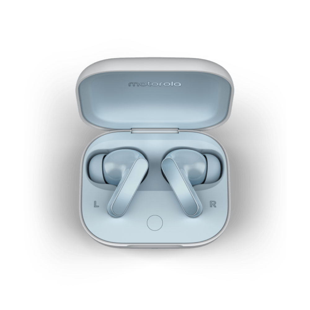 AURICULAR MOTOROLA BUDS (CELESTE)
