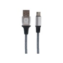 CABLE DE DATOS KARSEN C203 TIPO C PLATEADO